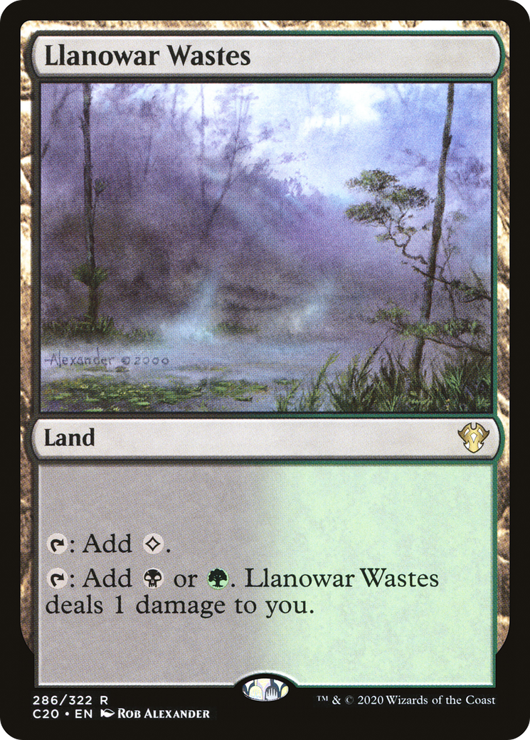 Llanowar Wastes (C20-286)