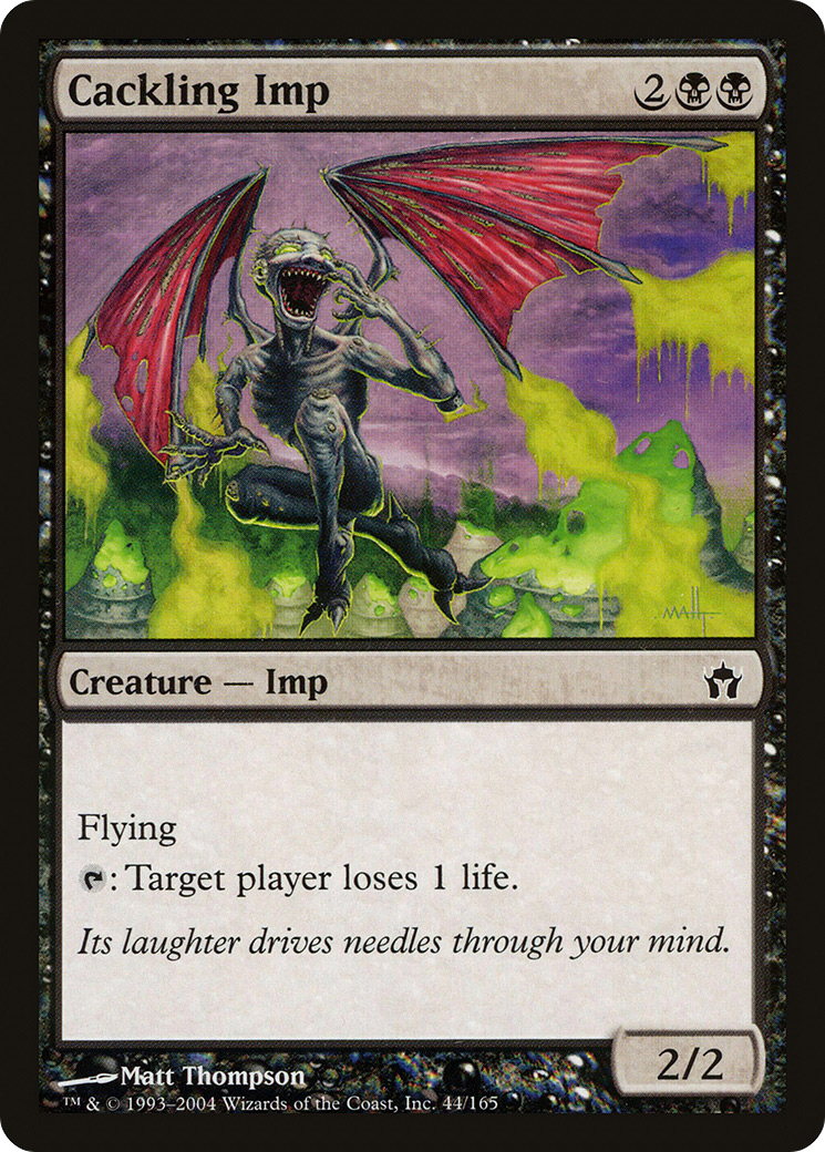 Cackling Imp (5DN-044) (Foil)