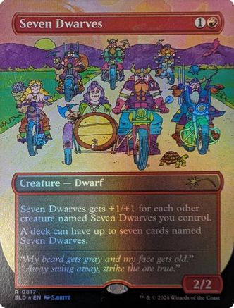 Seven Dwarves (0817) (SLD-817) (Foil)