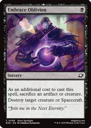 Embrace Oblivion (EOE-098) (Foil)