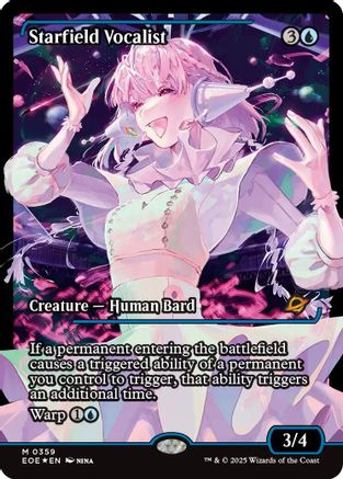 Starfield Vocalist (Showcase) (EOE-359) (Foil)