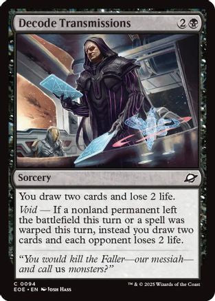 Decode Transmissions (EOE-094) (Foil)