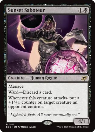 Sunset Saboteur (EOE-116) (Foil)