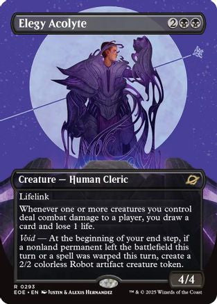 Elegy Acolyte (Borderless) (EOE-293) (Foil)