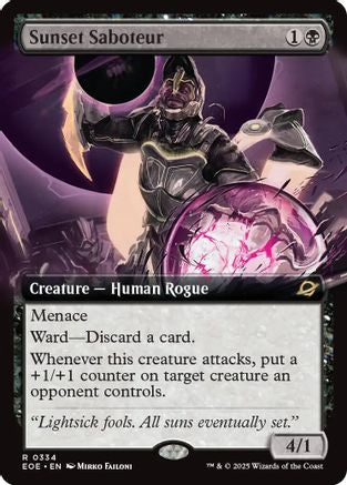 Sunset Saboteur (Extended Art) (EOE-334)