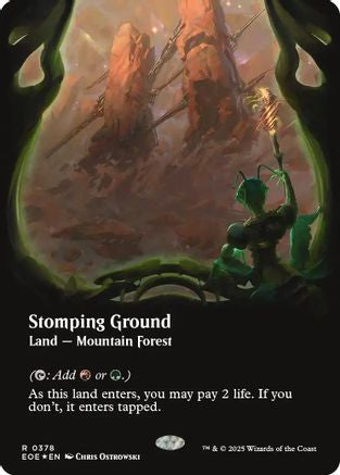 Stomping Ground (Borderless) (Galaxy Foil) (EOE-378)