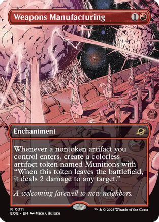 Weapons Manufacturing (Borderless) (EOE-311) (Foil)
