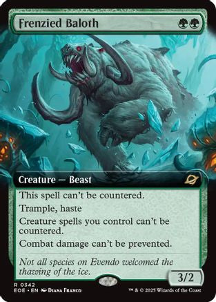 Frenzied Baloth (Extended Art) (EOE-342) (Foil)