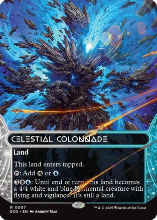 Celestial Colonnade (0007) (Borderless) (EOS-007) (Foil)