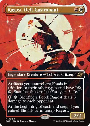 Ragost, Deft Gastronaut (Borderless) (EOE-300)