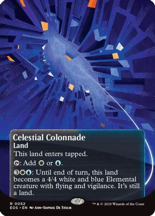 Celestial Colonnade (0052) (Borderless) (EOS-052) (Foil)