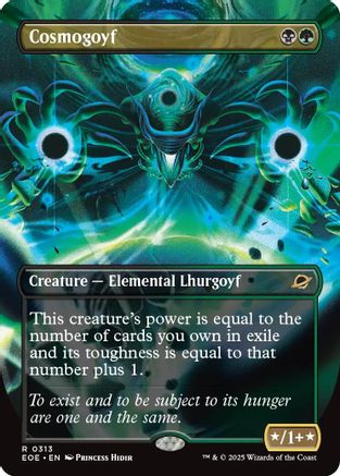 Cosmogoyf (Borderless) (EOE-313)