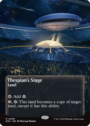 Thespian's Stage (0089) (Borderless) (EOS-089) (Foil)