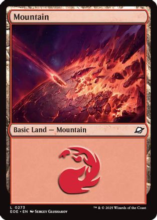 Mountain (0273) (EOE-273) (Foil)