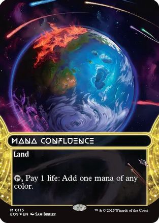 Mana Confluence (0115) (Borderless) (Galaxy Foil) (EOS-115)