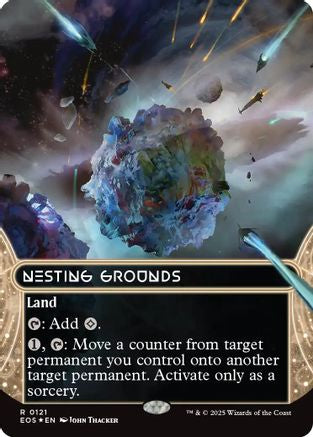 Nesting Grounds (0121) (Borderless) (Galaxy Foil) (EOS-121)