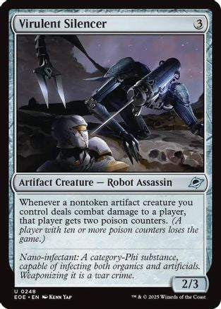 Virulent Silencer (EOE-248) (Foil)