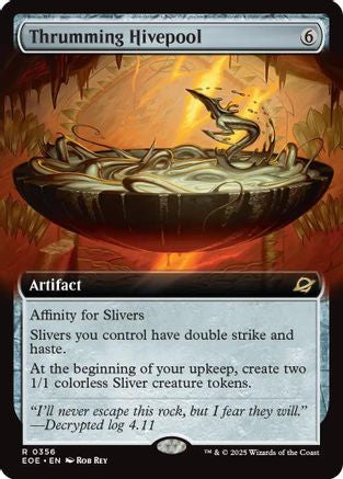 Thrumming Hivepool (Extended Art) (EOE-356)