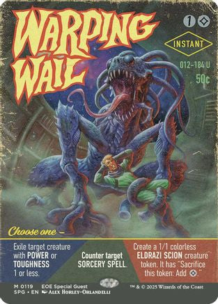 Warping Wail (Borderless) (SPG-119) (Foil)
