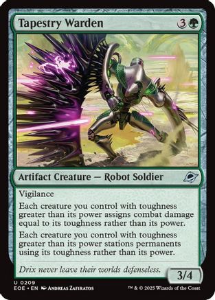 Tapestry Warden (EOE-209) (Foil)