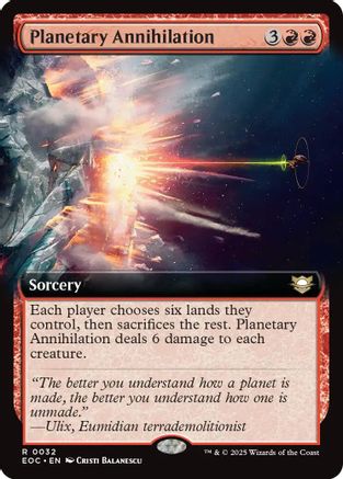 Planetary Annihilation (Extended Art) (EOC-032)