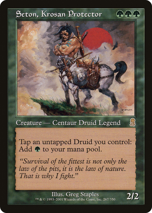Seton, Krosan Protector (ODY-267) (Foil)