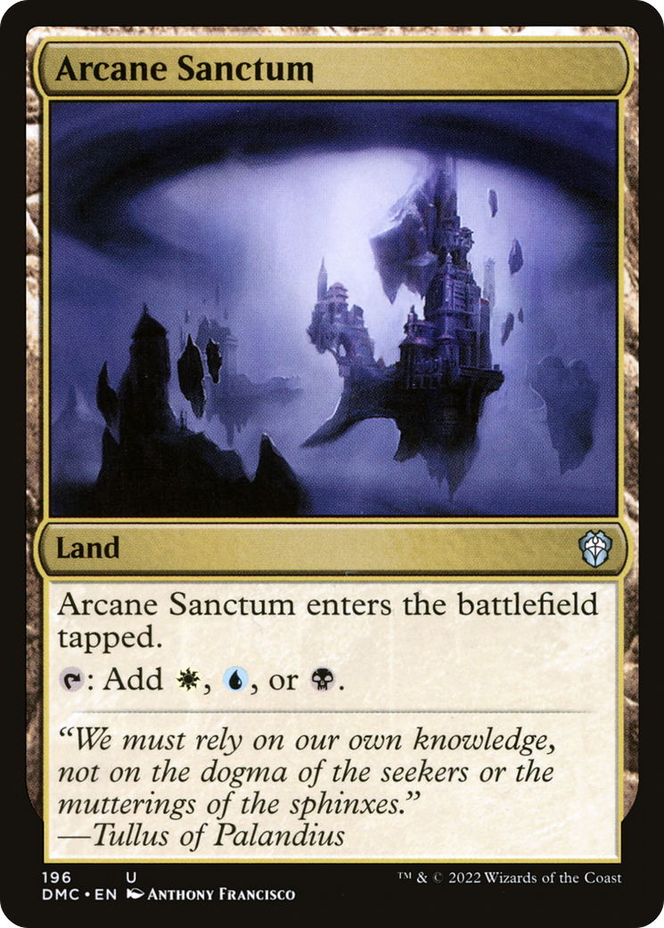 Arcane Sanctum (DMC-196)