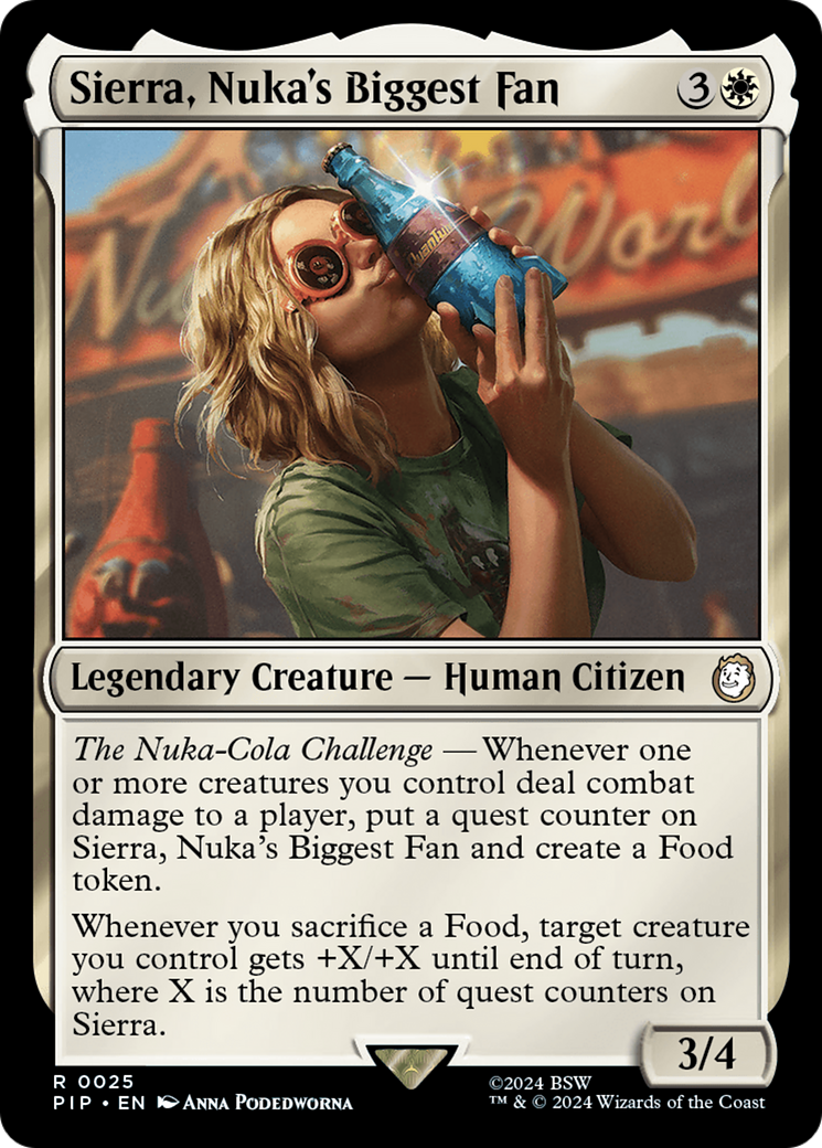 Sierra, Nuka's Biggest Fan (PIP-025) (Foil)