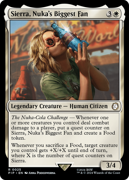 Sierra, Nuka's Biggest Fan (PIP-025) (Foil)