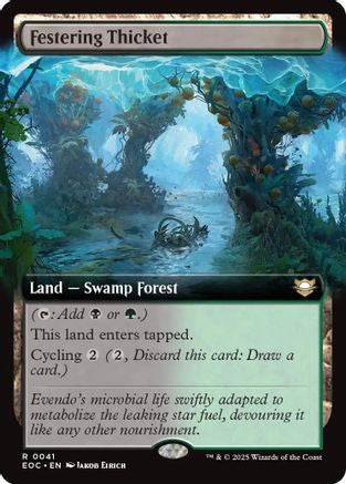 Festering Thicket (Extended Art) (EOC-041)