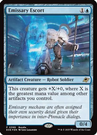 Emissary Escort (EOE Bundle) (EOE-399) (Foil)