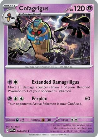 Cofagrigus (WHT-040) (Reverse Holofoil)