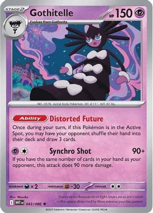 Gothitelle (WHT-043) (Holofoil)