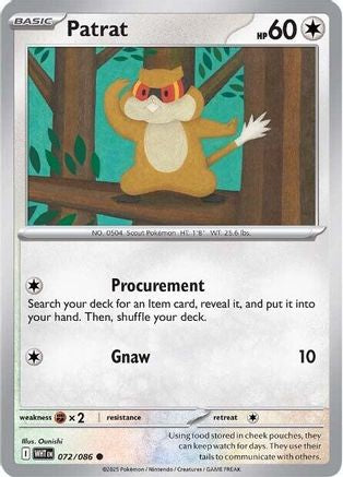 Patrat (WHT-072) (Reverse Holofoil)