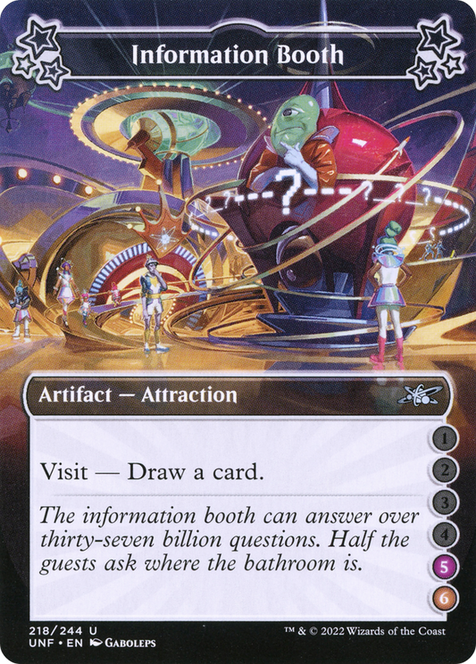 Information Booth (UNF-218D) (Foil)