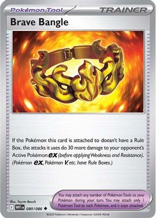 Brave Bangle (WHT-080) (Reverse Holofoil)