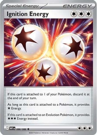 Ignition Energy (WHT-086) (Reverse Holofoil)