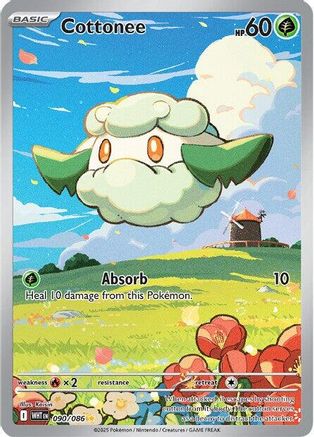 Cottonee (WHT-090) (Holofoil)