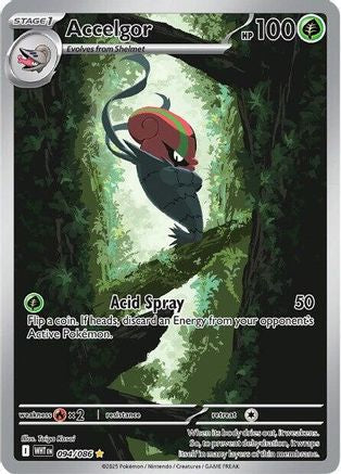Accelgor (WHT-094) (Holofoil)