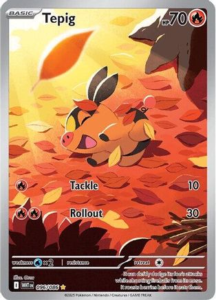 Tepig (WHT-096) (Holofoil)