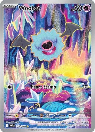 Woobat (WHT-119) (Holofoil)