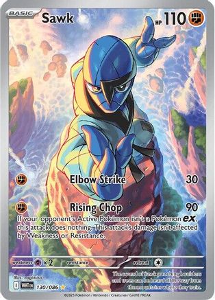 Sawk (WHT-130) (Holofoil)