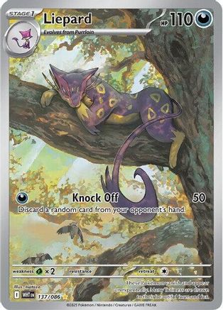 Liepard (WHT-137) (Holofoil)