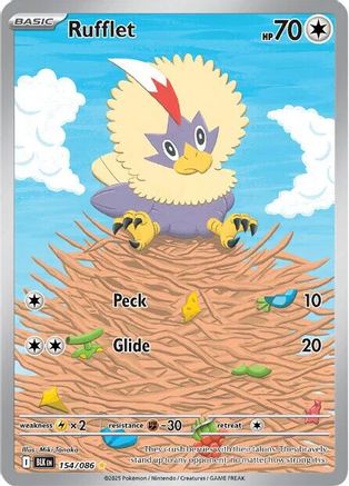 Rufflet (BLK-154) (Holofoil)