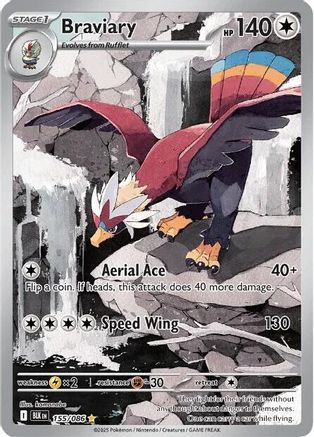 Braviary (BLK-155) (Holofoil)