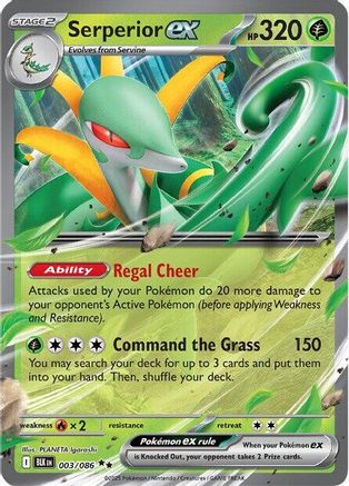 Serperior ex (BLK-003) (Holofoil)