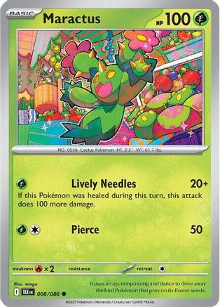 Maractus (BLK-008) (Reverse Holofoil)
