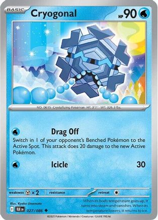Cryogonal (BLK-027) (Reverse Holofoil)