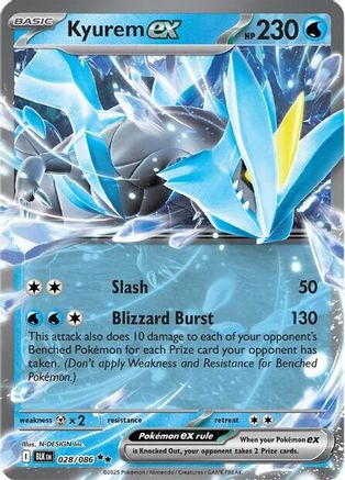 Kyurem ex (BLK-028) (Holofoil)