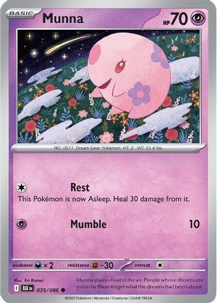 Munna (BLK-035) (Reverse Holofoil)